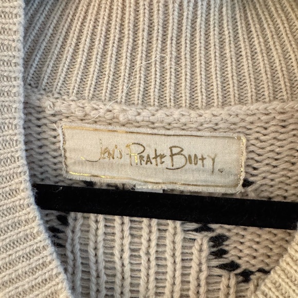 Jen’s Pirate Booty Eagle Cardigan Small - Picture 2 of 10